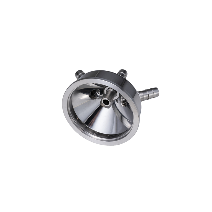 Bypass Triple Hose Connector Φ 12mm with buffing