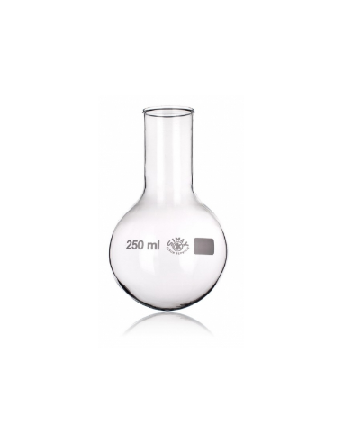 Banka s guľatým dnom, úzkohrdlá, bez...