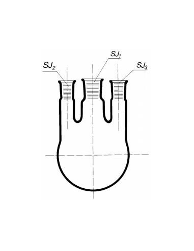 Banka destilační s guľatým dnom, NZ,...