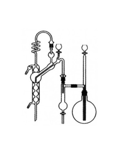 Baňka destilační Parnas - Wagner, SIMAX