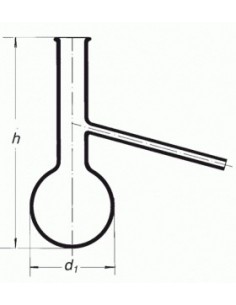 Baňka frakční dle Englera, SIMAX