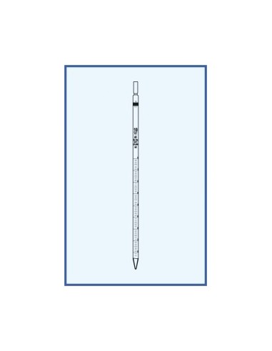 Pipeta dělená, tř. AS, úplný výtok, ověřená - K4