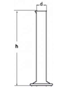 Válec odměrný vysoký, bez graduace, SIMAX