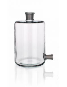 Láhev dle Woulfa s hrdlem NZ 19/26, výpusť NZ 19/26, SIMAX