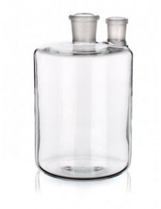 Láhev dle Woulffa s dvěma hrdly NZ (2x 19/26), SIMAX