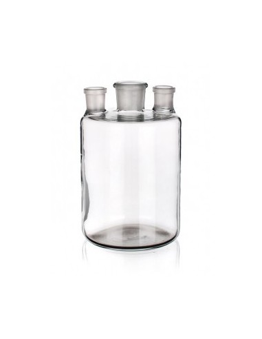 Láhev dle Woulffa se třemi hrdly NZ (3x 19/26), SIMAX