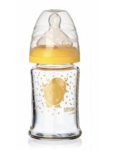 Kojenecká láhev, širokohrdlá, mix žlutá, SIMAX