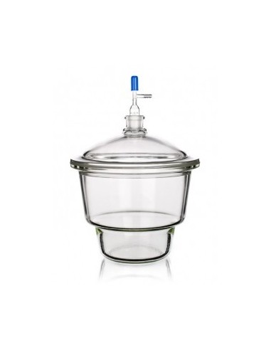 Exsikátor s NZ 24/29 a ventilem dle normy DIN 12 491