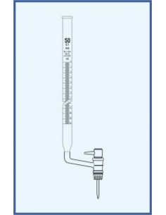 Byreta, tř. AS, boční kohout, teflonové boční kladívko