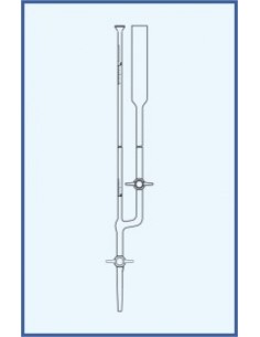 Mikrobyreta dle Banga, tř. AS, přímý kohout, teflonové kladívko, přepouštěcí kohout, teflonové kladívko