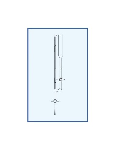 Mikrobyreta dle Banga, tř. AS, přímý kohout, teflonové kladívko, přepouštěcí kohout, teflonové kladívko