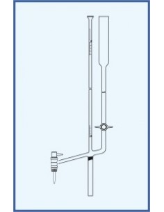 Mikrobyreta dle Banga, tř. AS, boční kohout, boční teflonové kladívko, přepouštěcí kohout, teflonové kladívko