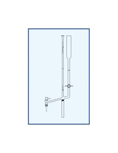 Mikrobyreta dle Banga, tř. AS, boční kohout, boční teflonové kladívko, přepouštěcí kohout, teflonové kladívko