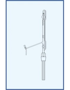 Byreta automatická dle Pelleta, tř. AS, teflonový ventil, přepouštěcí kohout, teflonové kladívko