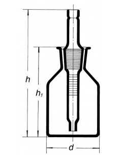 Fľaša indikátorová, číra,...