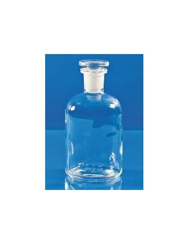 Fľaša úzkohrdlá reagenčná, číra