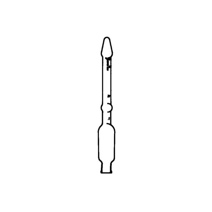 Butyrometer podľa Kohlera - Funkeho, na smotanu 5 ml, SIMAX
