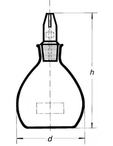 Pyknometer podľa Gay – Lussaca