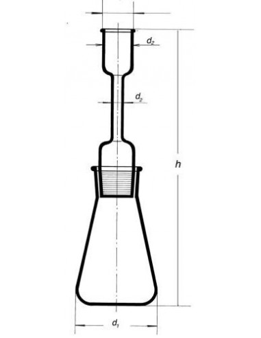 Pyknometer cestný s NZ 45/40