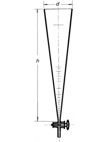 Valec sedimentačný podľa Imhoffa