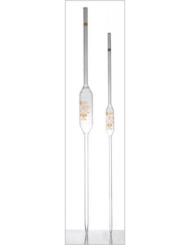 Pipeta nedelená, trieda presnosti B