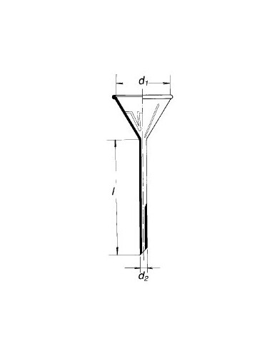 Lievik analytický pro rychlou filtraci, SIMAX