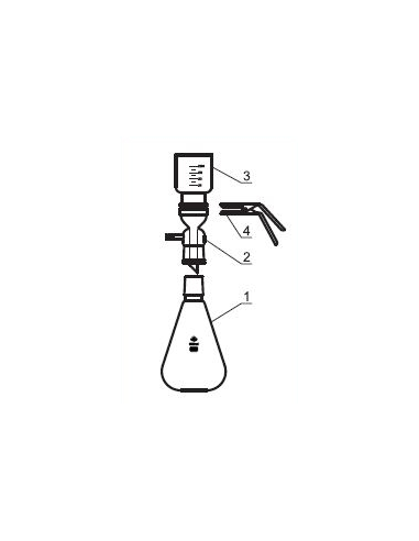Lievik válcovitý k filtračnímu zařízení, SIMAX