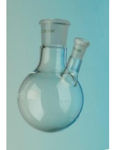 Banka destilačná, guľaté dno