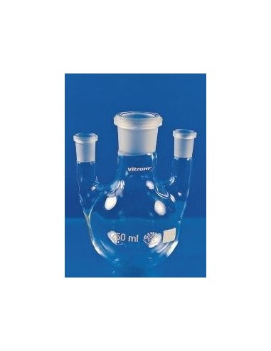 Banka destilačná, guľaté dno, VITRUM