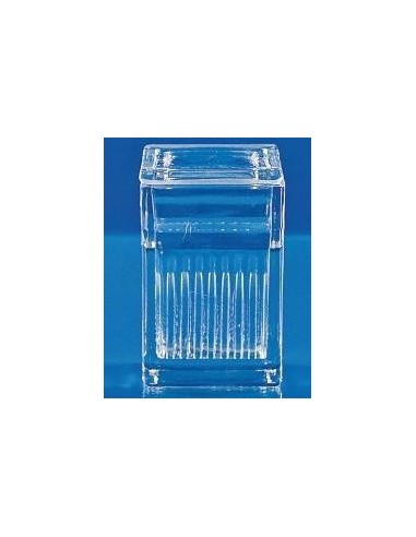 Dóza na mikrosklá s viečkom