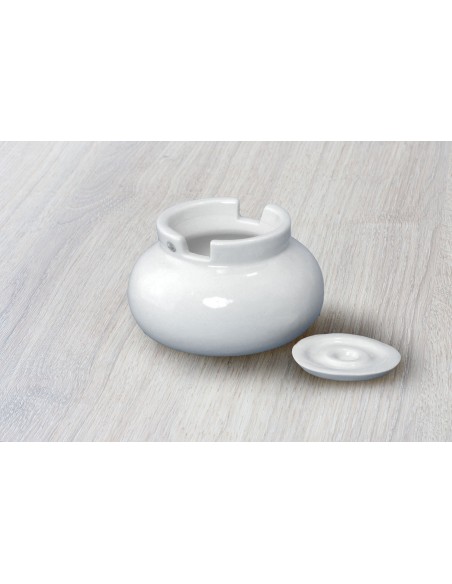 Planetary mill with lid