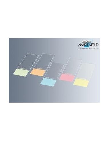 Mikrosklo podložné s farebnou plôškou...