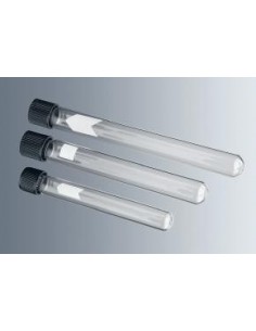 Skúmavka s guľatým dnom, s...