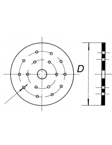 Doska do exsikátora, porcelánová