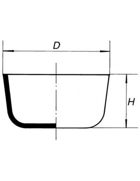 Kadičky porcelánové